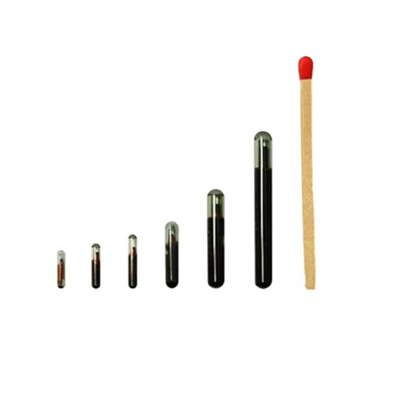 

ICAR Approved 2.12x12mm RFID FDX-B Bioglass Microchip with for Dog, Cat and Fish