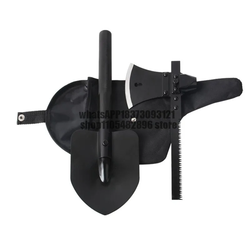 Multi-purpose sapper shovel axe saw hammer chisel, vehicle three-in-one multi-functional combination tool