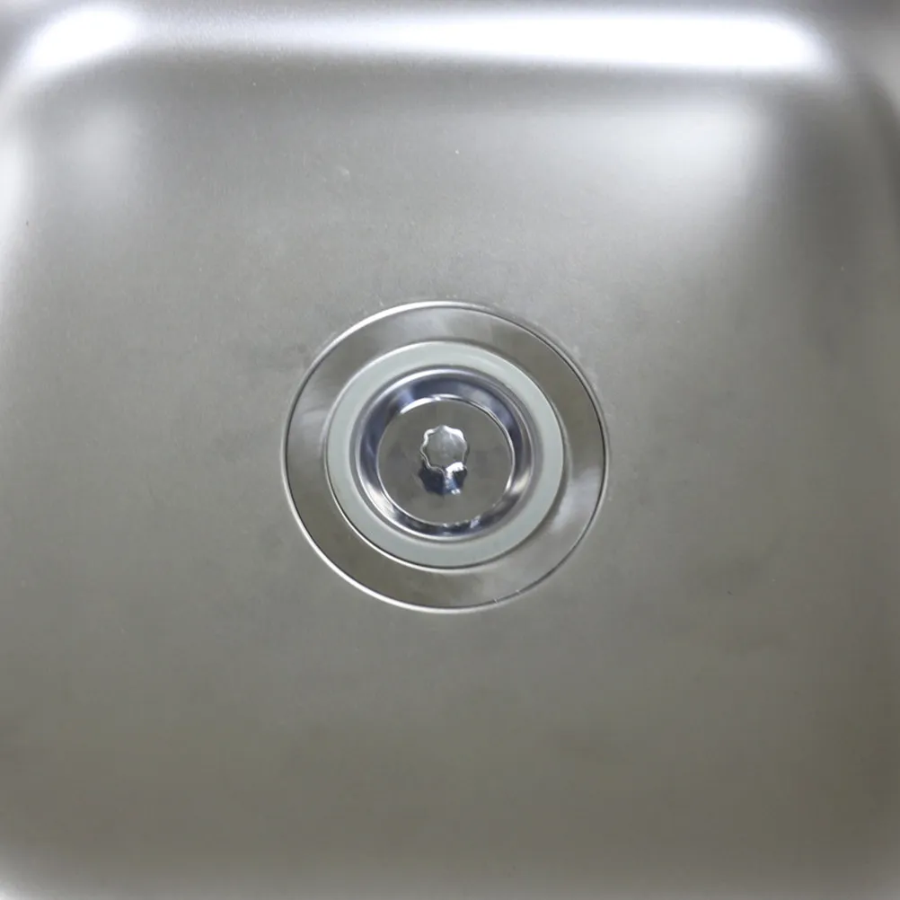

High Performance Stainless Steel Sink Cover Plug 82Mm Flat Seal Design Easy Clean Kitchen Sink Stopper Bathroom Drain