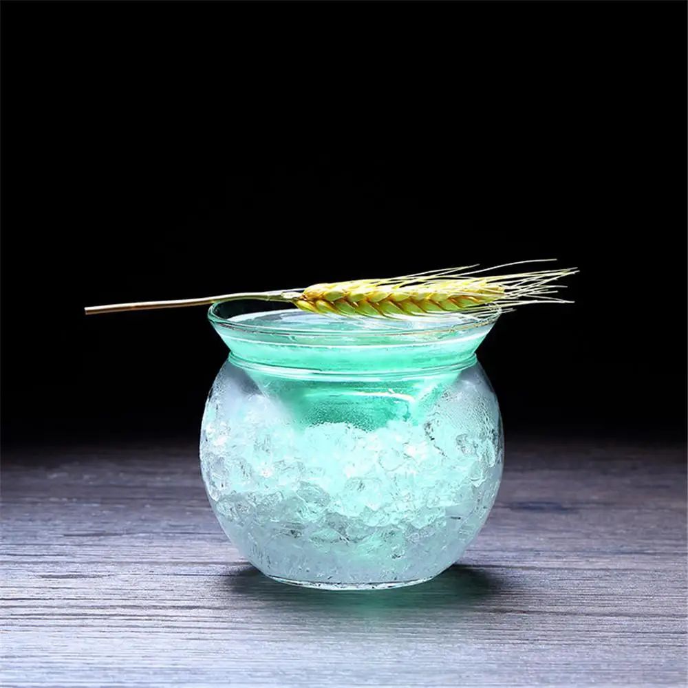 Creative Cup Innovative Base For Refreshing Drinks Unique Design Economical And Durable Perfect For Molecular Cocktails