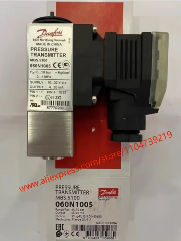 

Danfoss MBC5100 pressure switch 061B100466/061B100566/061B100666/061B100766/061B100866/061B100966/061B101766