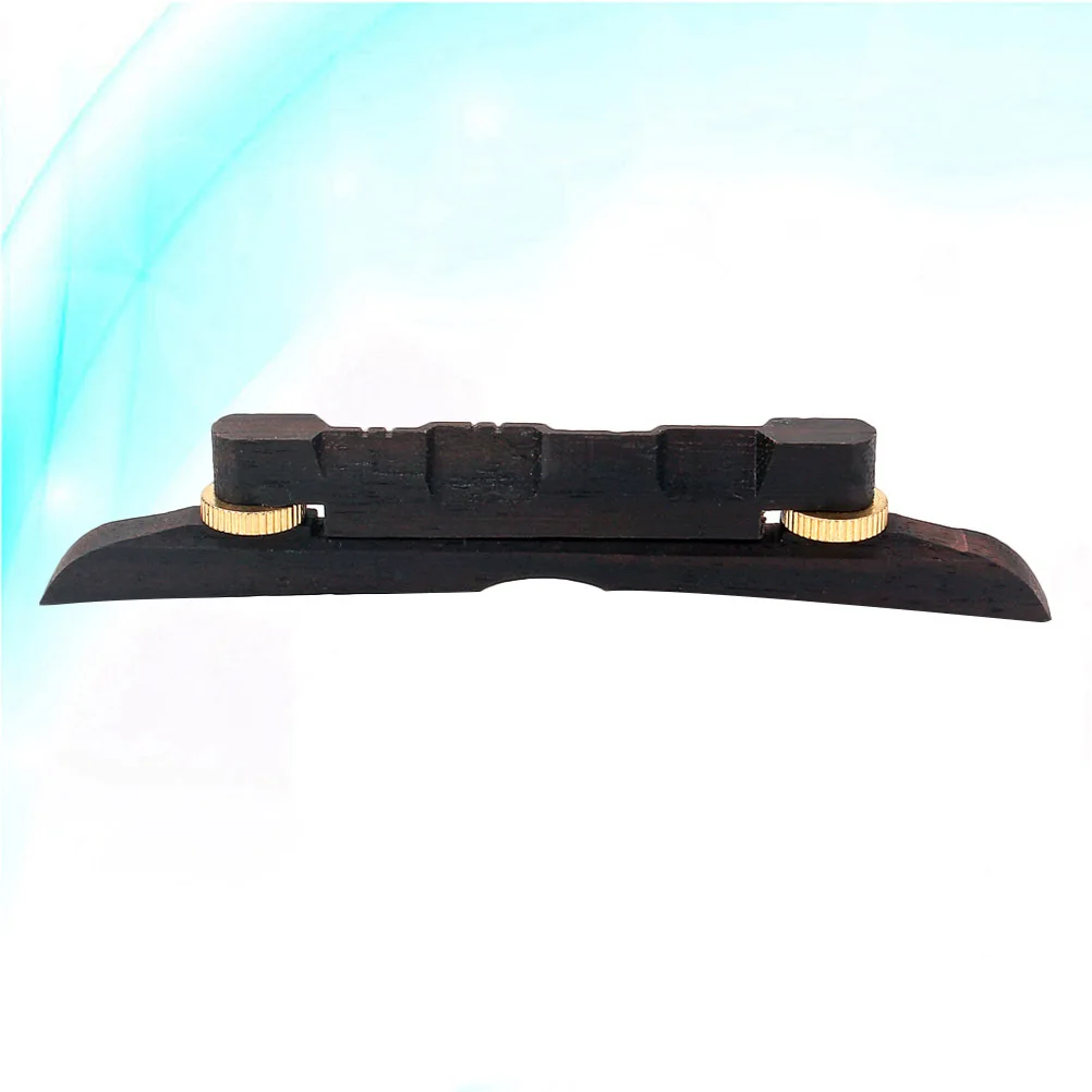 

Lightweight Ebony Height Adjustable Guitar Color Replacement for Mandolin String Action Guitar Bridge