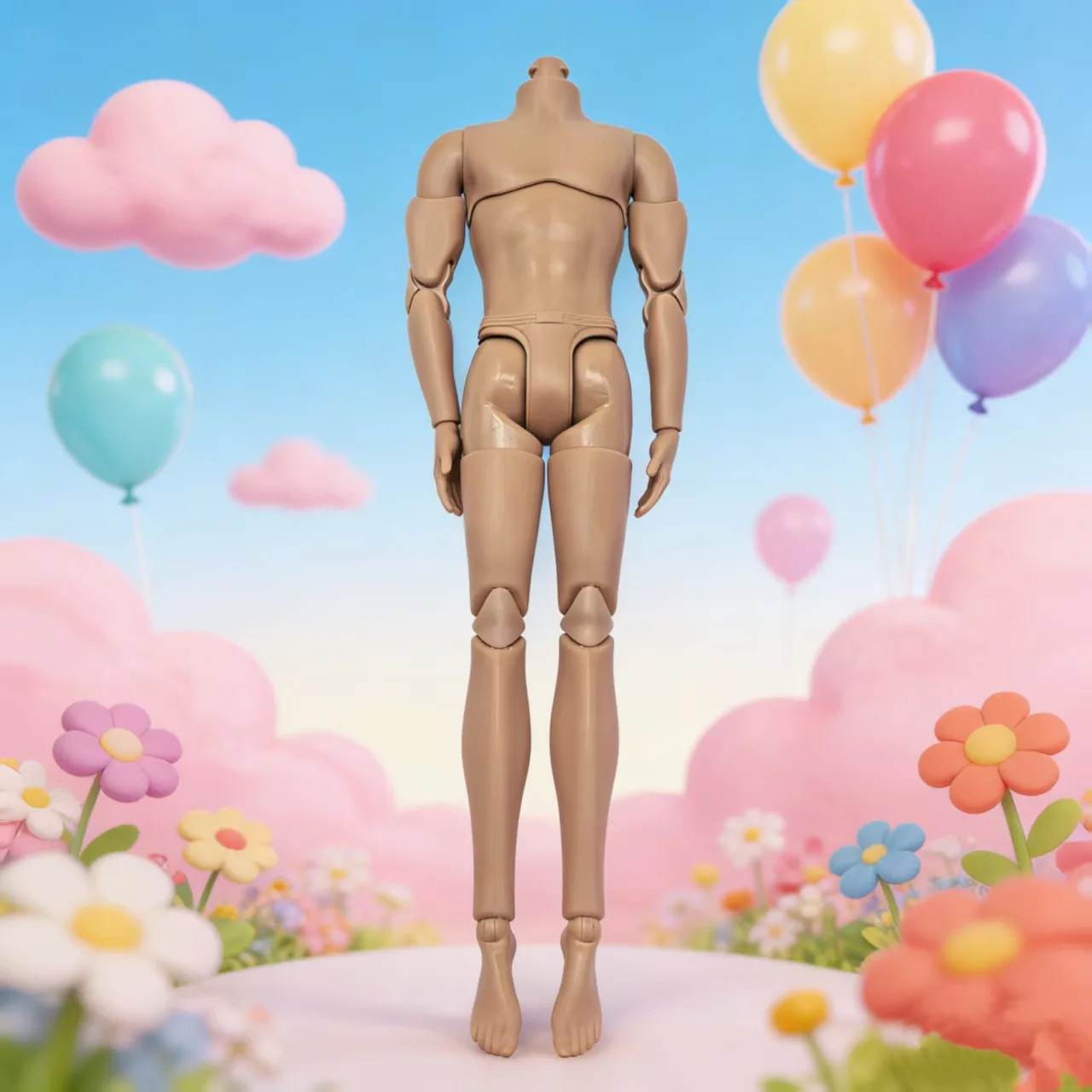 Boneco Masculino Supermodelo de 32cm com Múltiplas Articulações, Figura de Ação Musculosa 1/6, Boneco Ken com Pele Normal/Clara/Escura, Presentes Colecionáveis