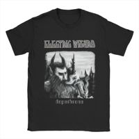 Electric Wizard  T Shirt for Men Pure Cotton Novelty T-Shirt Round Collar  Progressive Metal   Tees Short Sleeve Clothing Summer