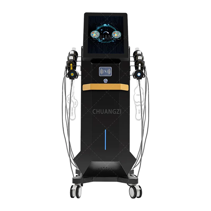 Alat kecantikan wajah, Anti kerut, desain terbaru EMS, mesin kecantikan wajah meningkatkan warna otot wajah, alat pengangkat wajah