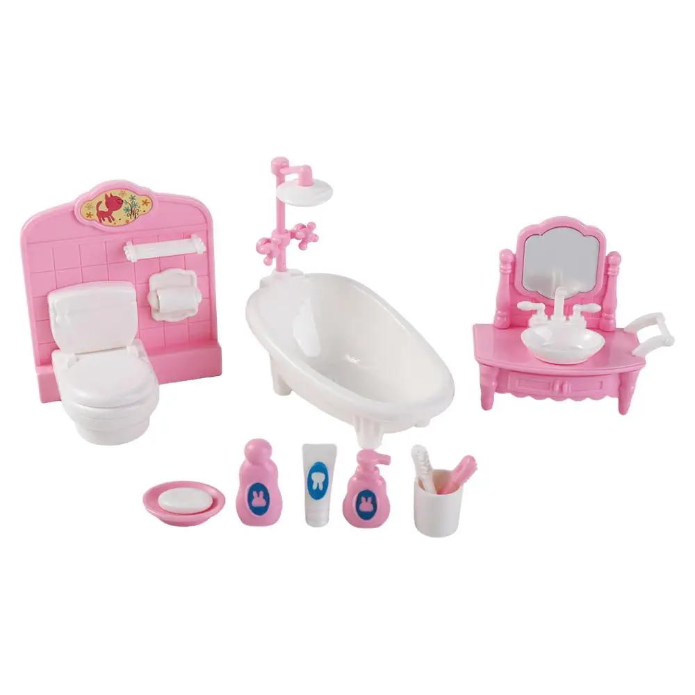 Simulatie Meubelen Huis Spelen Speelgoed Poppenhuis Meubels Fauteuil Bankstel Poppenhuis Accessoires Miniaturen Meubels