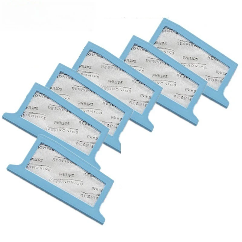 Original DS Ventilator Secondary Filter Cotton Air Membrane Dust Filter 6Pcs Original Replacement Accessory For CPAP Machine