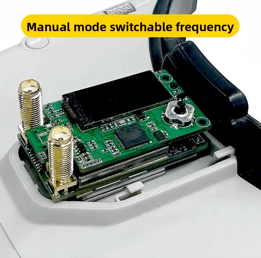 

1.2/1.3Ghz FPV Drone Dual Antenna VRX 9CH Analog Receiver Adapter 1080Mhz To 1360Mhz For Fatshark/SKYZONE/DJI Goggles V1 V2