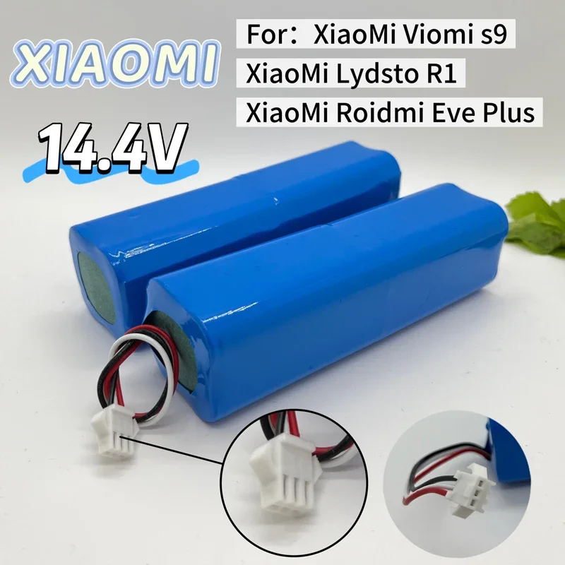

Литий-ионный аккумулятор высокой емкости для Xiaomi-подходит для Lydsto R1, Viomi S9, Eve Plus, Neabot Q11, ROEMO SYB2-2, долговечная замена OEM