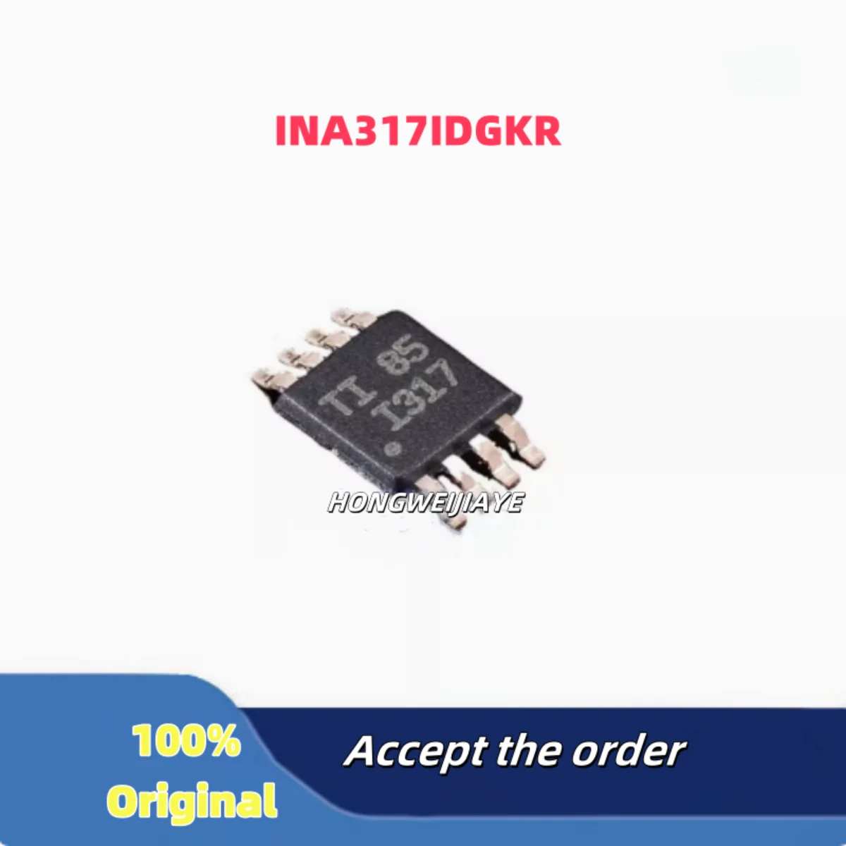 

2PCS 100% New INA301A2IDGKR INA301A3IDGKR INA317IDGKR I317 VSSOP-8 Brand New Original Chips ic