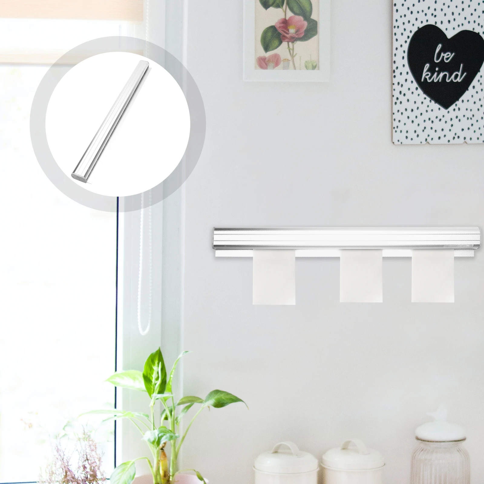 Aluminum Alloy Ticket Clip Restaurant Receipt Holder Material Kitchen der ganizer Desk Bill Holder Metal Rack