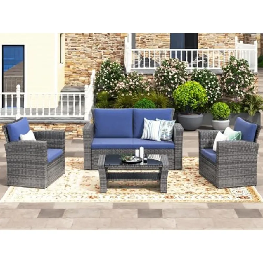 4 Piece Outdoor Pat… - image