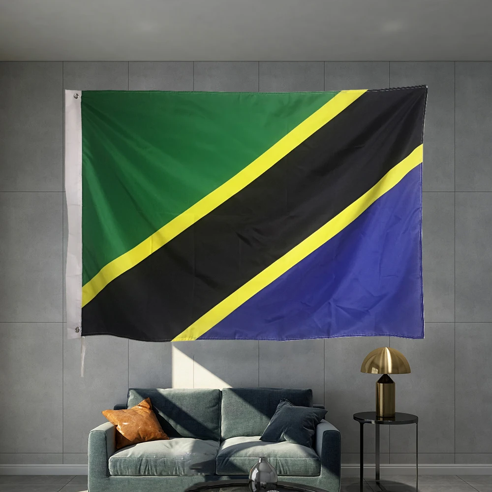 Tanzania Country Africa National Flag All Over The World  Design Outdoor Advertising Banner Decoration Party Sport Graphic