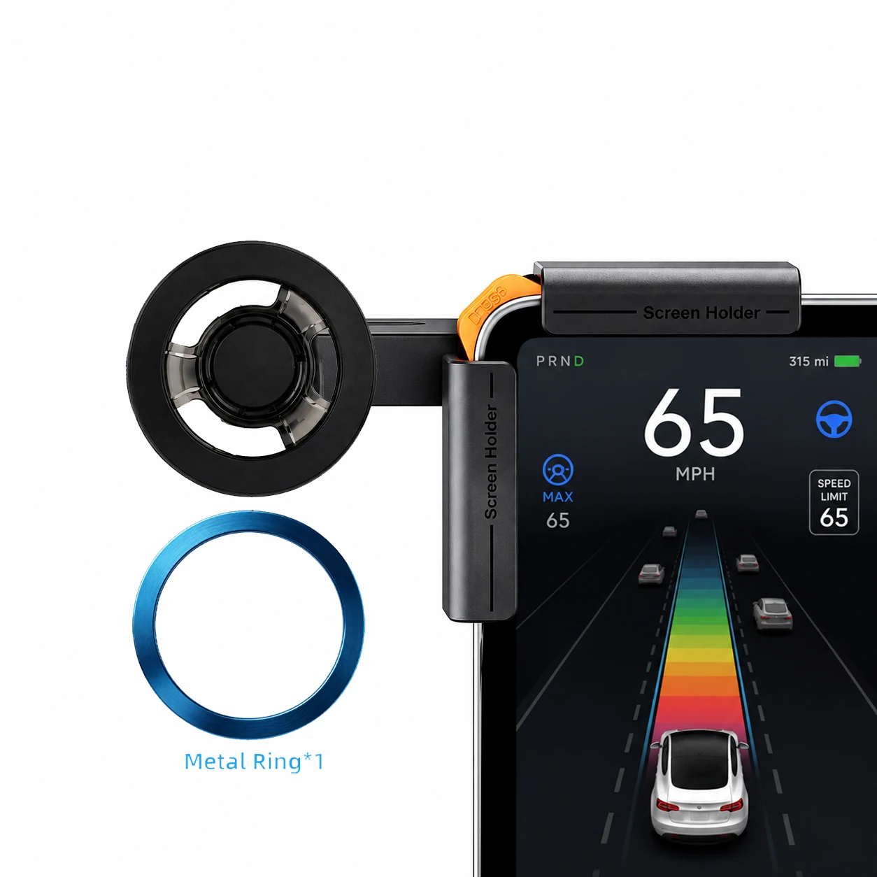 Auto-Handyhalterung für Tesla Model 3 Highland Model Y Juniper Kompatibel mit MagSafe Handyhalter für Tesla Model Y/3 Zubehör