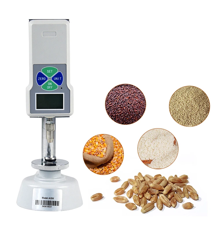 20kg AGW Digital Wheat Grain Hardness Tester For Rice Fodder Hardness Testing