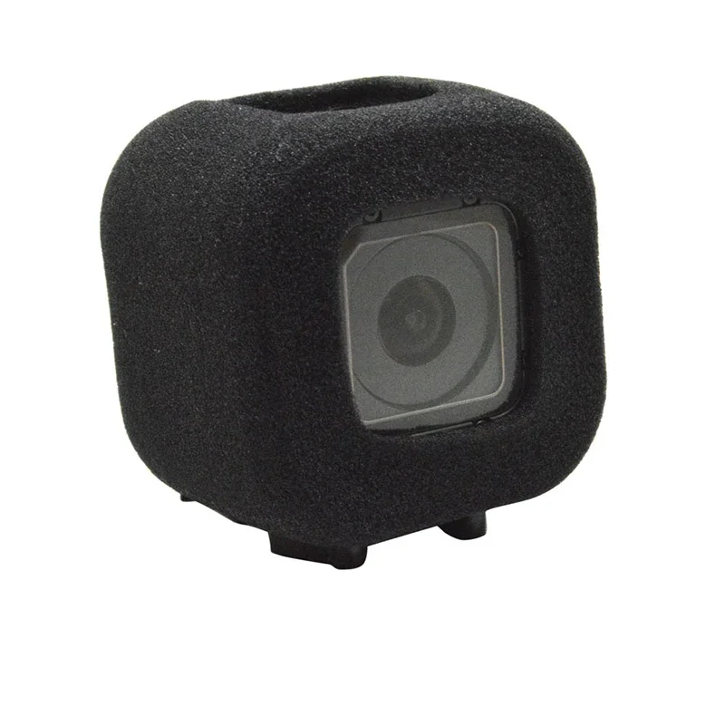 غطاء إسفنجي للزجاج الأمامي ، إسفنجة واقية ، مقاومة للرياح ، كثافة عالية ، حماية ، ملحقات الكاميرا الرياضية لكاميرا Gopro Hero 4 5