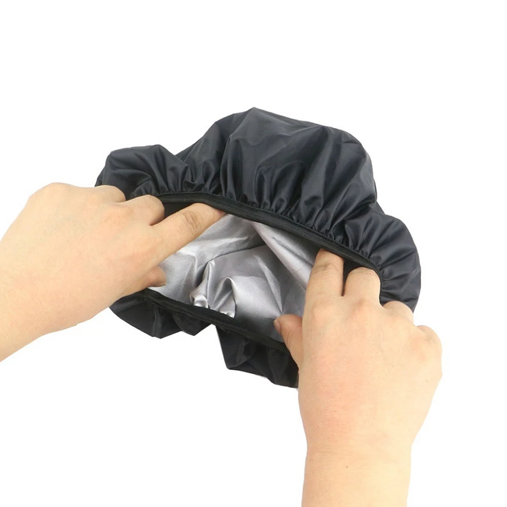 1 قطعة مقعد الدراجة في الهواء الطلق مقاوم للماء غطاء للمطر مرونة الغبار مقاومة للأشعة فوق البنفسجية حامي غطاء للمطر غطاء سرج الدراجة دراجة الملحقات #4