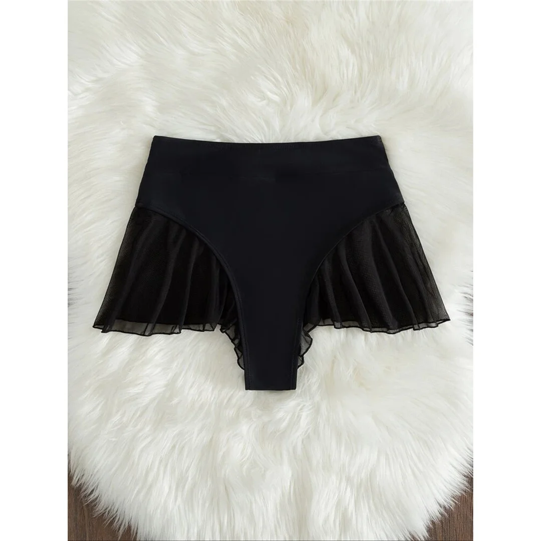Neue sexy, gerüschte Mini-Micro-String-Bikinihose, Badehose für Damen, Bademode, brasilianische Tanga-Höschen, Unterwäsche V4267 – Detail 16