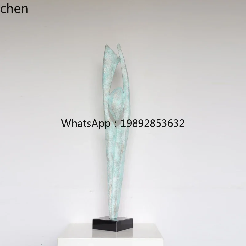 

r5.13 Geometric Sculpture Ornament Model Room Sales Oice Hotel Living Room Entrance Cabinet Art TV Cabinet Accessories