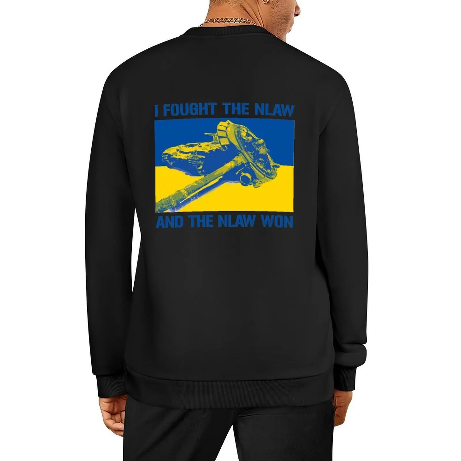 

I Fought The Nlaw And The Nalaw Won Pullover autumn aesthetic clothing men clothes sweatshirt men