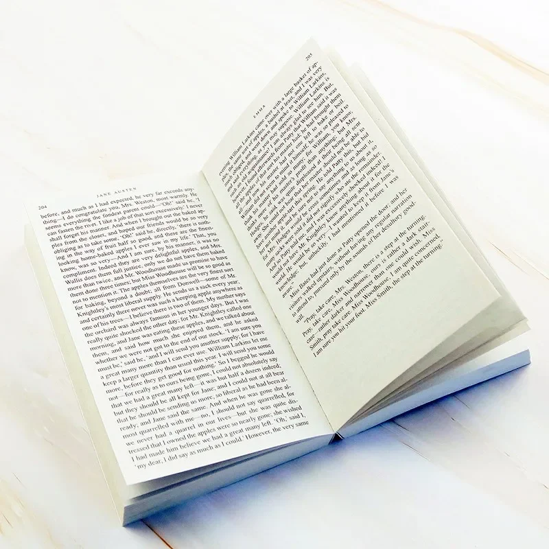 إيما جين أوستن، اللغة الإنجليزية المراهقة في قصة الكتب، الروايات 9780553212730