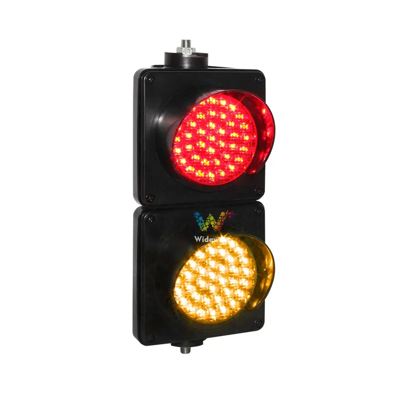 Stop Go Plastic Lens Red Amber Mini Toy Signal Module 12V 24v 220V Small 4 Inch 100Mm Led Traffic Ligh with controller