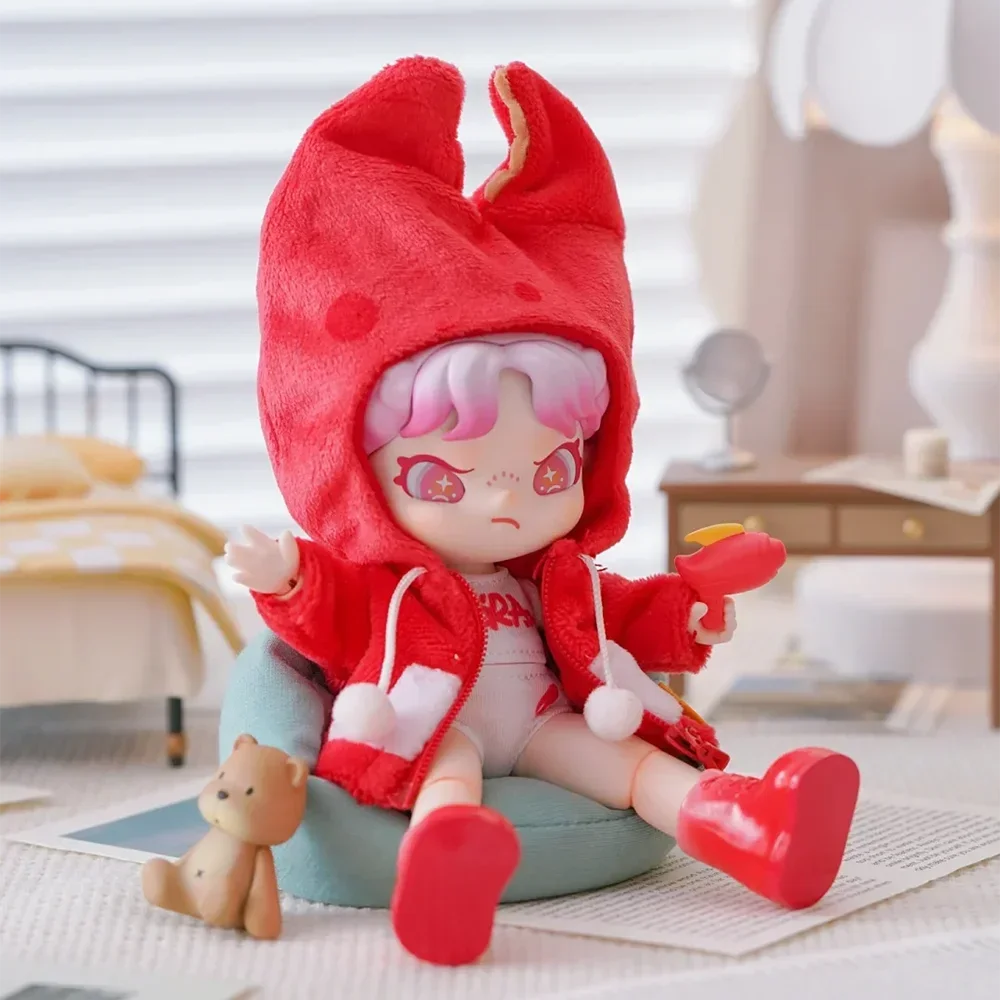 Dora Spicy Crayfish Lucky Cat Anime Action Figure Kawaii Bjd Doll Cute  Collectible Model Desktop Decoration Ornaments Toy Gift