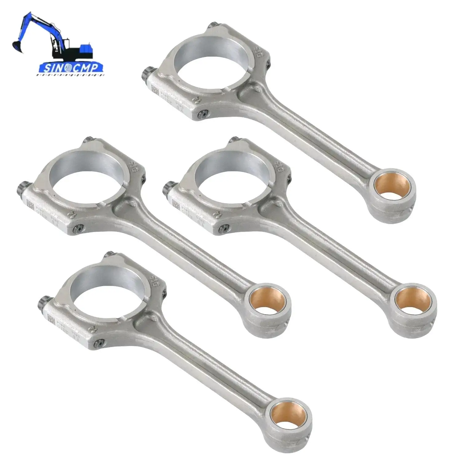 

For Hyundai Kia 4PCS Connecting Rod 23510-2E001 Fits 2012-2019 2.0L Soul Forte Optima Tucson Elantra Engine