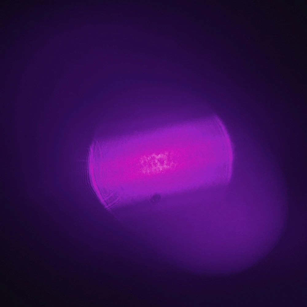 1pc Einstellbarer Fokus 405nm 300mW DC5V blaues/violettes Linie