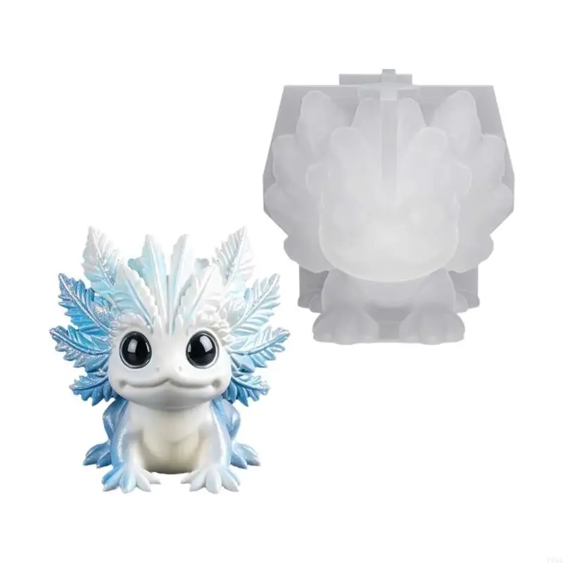 Cute Creature Figure Casting Form,Single Cavity Craft Form for DIY Figure Display Projects,Handmade Shelf Styling,Sma