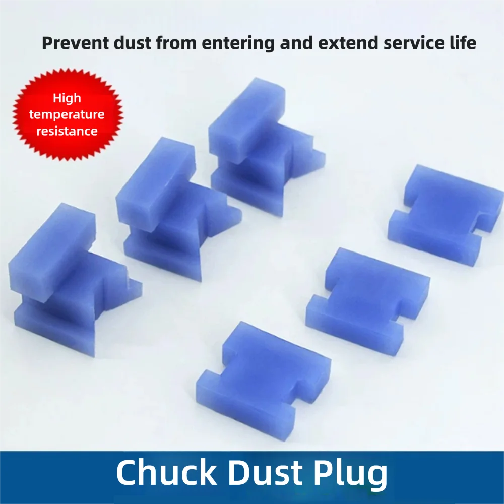 Mini Lathe Accessories Three Claws Chuck 200/250/320/500 Proof Anti Chip Plug Set 3 Jaw Machine Parts Dust Cover CNC Clamp Block