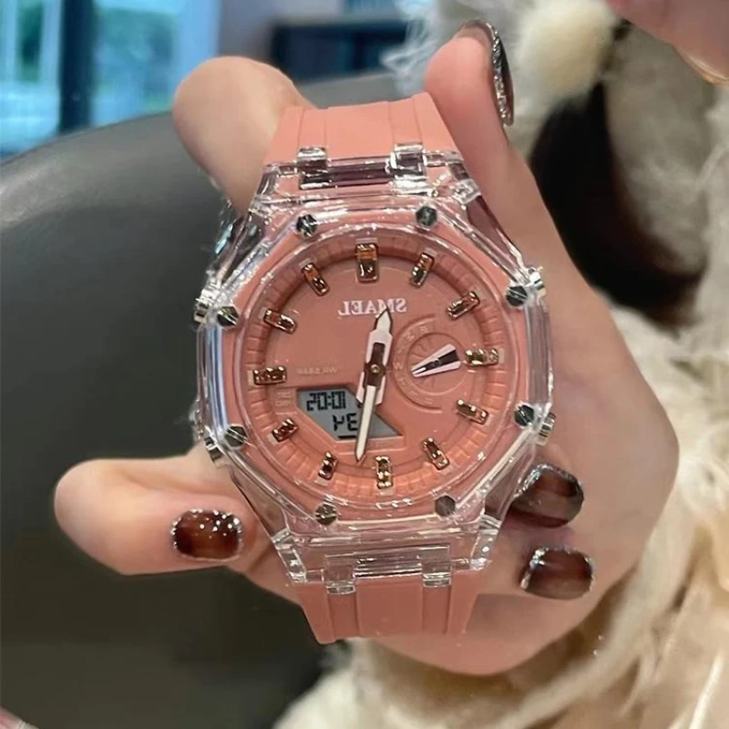 Senhoras elegantes relógio estudante nicho retro 2025 nova moda coreana simples à prova dwaterproof água relógio de quartzo presente aniversário