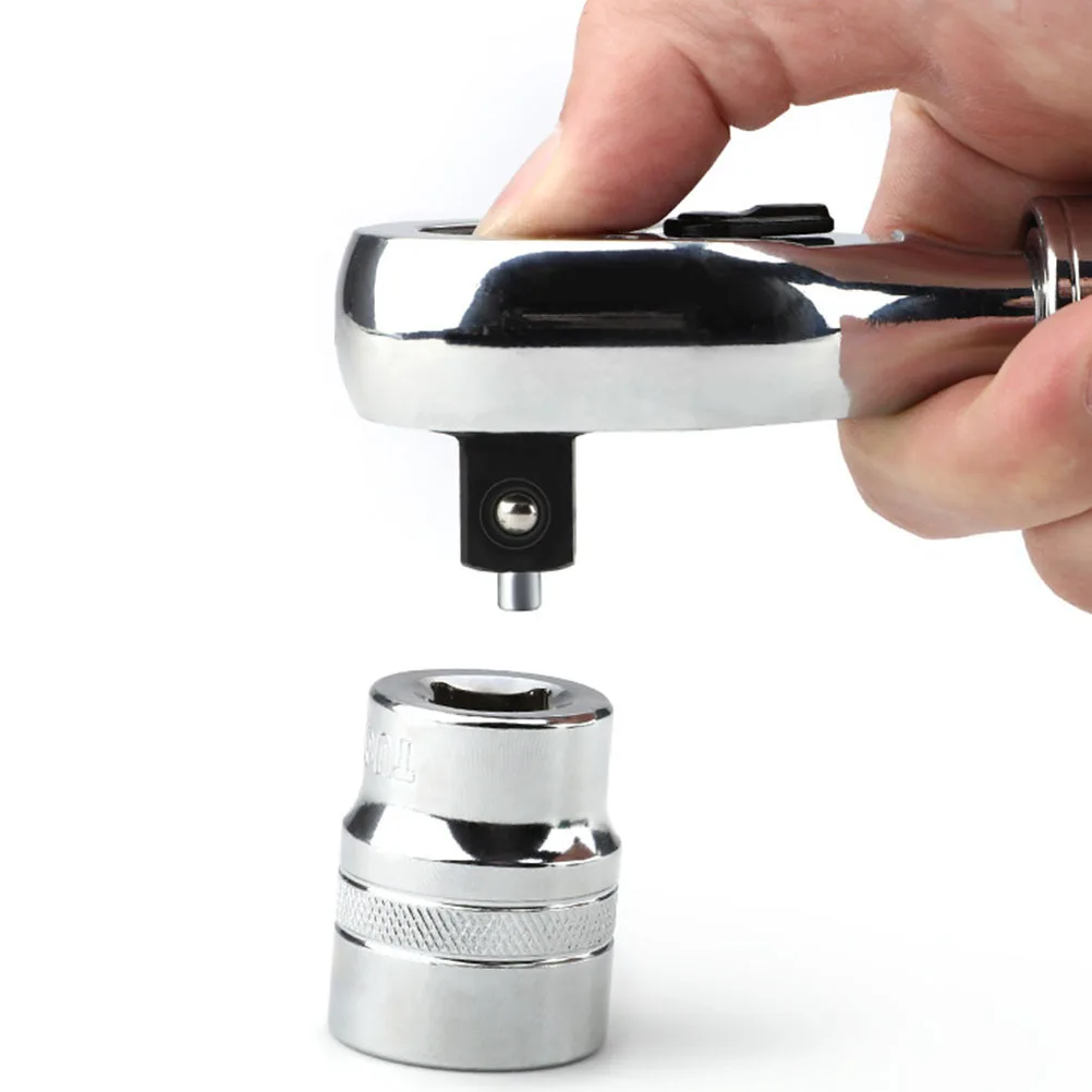 

1Pcs 72-Tooth Ratchet Spanner Stretchable Steel Ratchet Wrench Quick Rotation Small Space Repair Tool for Factories