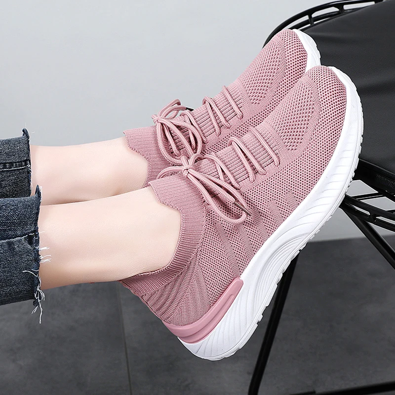 Women Breathable Classic Casual Shoes Women Tennis Shoes 2025 New Spring and Summer Breathable Mesh Sports Shoes Tenis Masculino