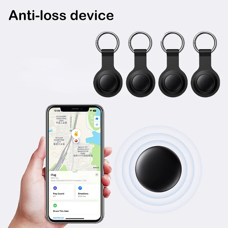 1pcs-4pcs Durable Silicone Prevent Loss Tools Smart Finder Wallet/Kid/Pet With Highly Accurate Positioning Household Accessories