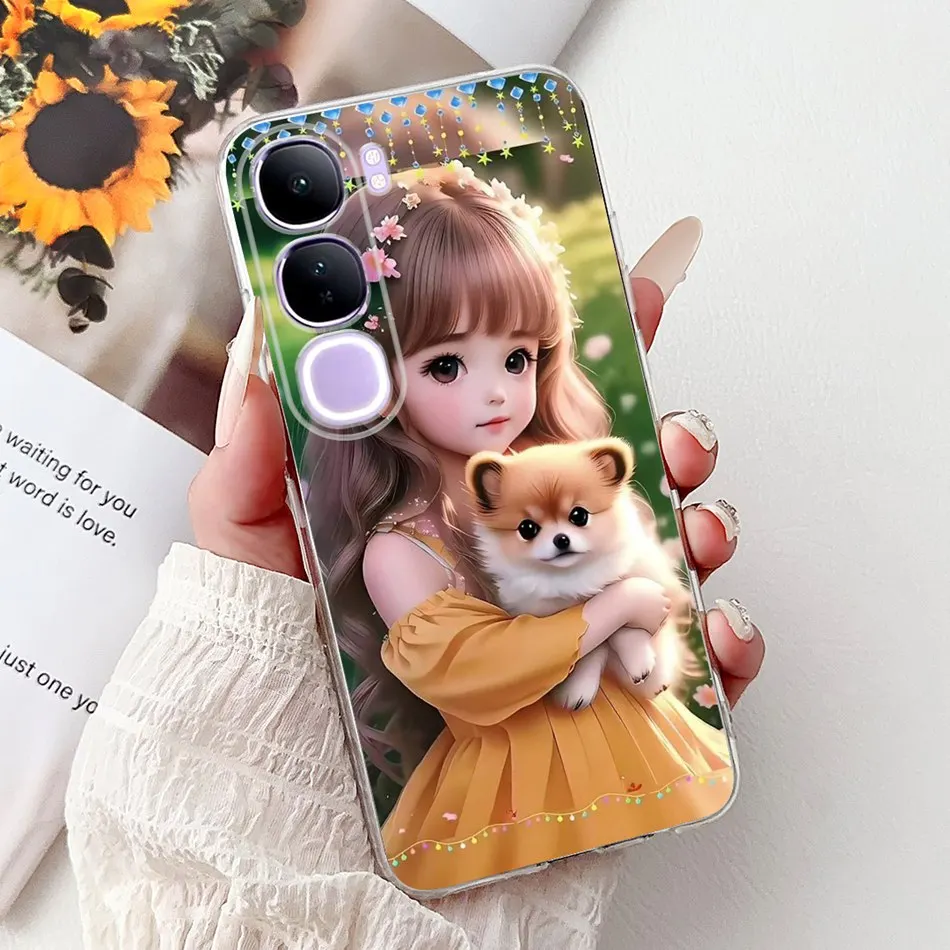 Phone Case For Vivo V40 Lite 4G 5G V40Lite (IDN) V40E V40 Pro V 40 SE New Fashion Cool Design Soft Silicone TPU Slim Cases