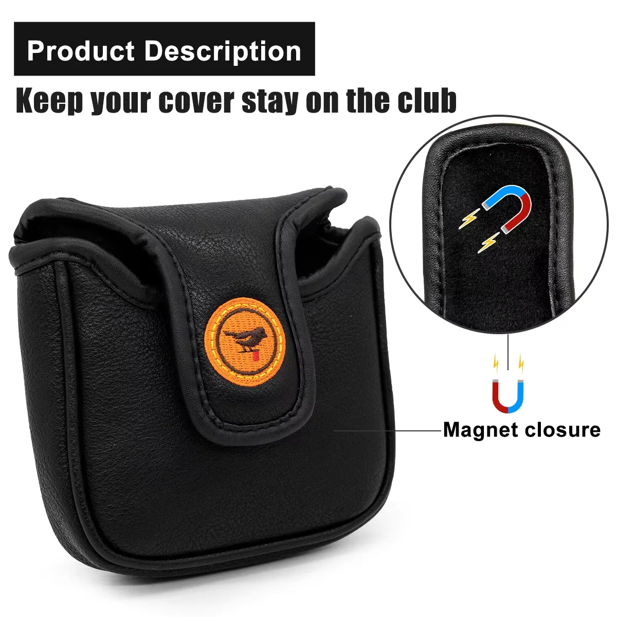 Headcover ไม้กอล์ฟ หนังพรีเมี่ - Leatherwork Mallet บทวิจารณ์และราคา