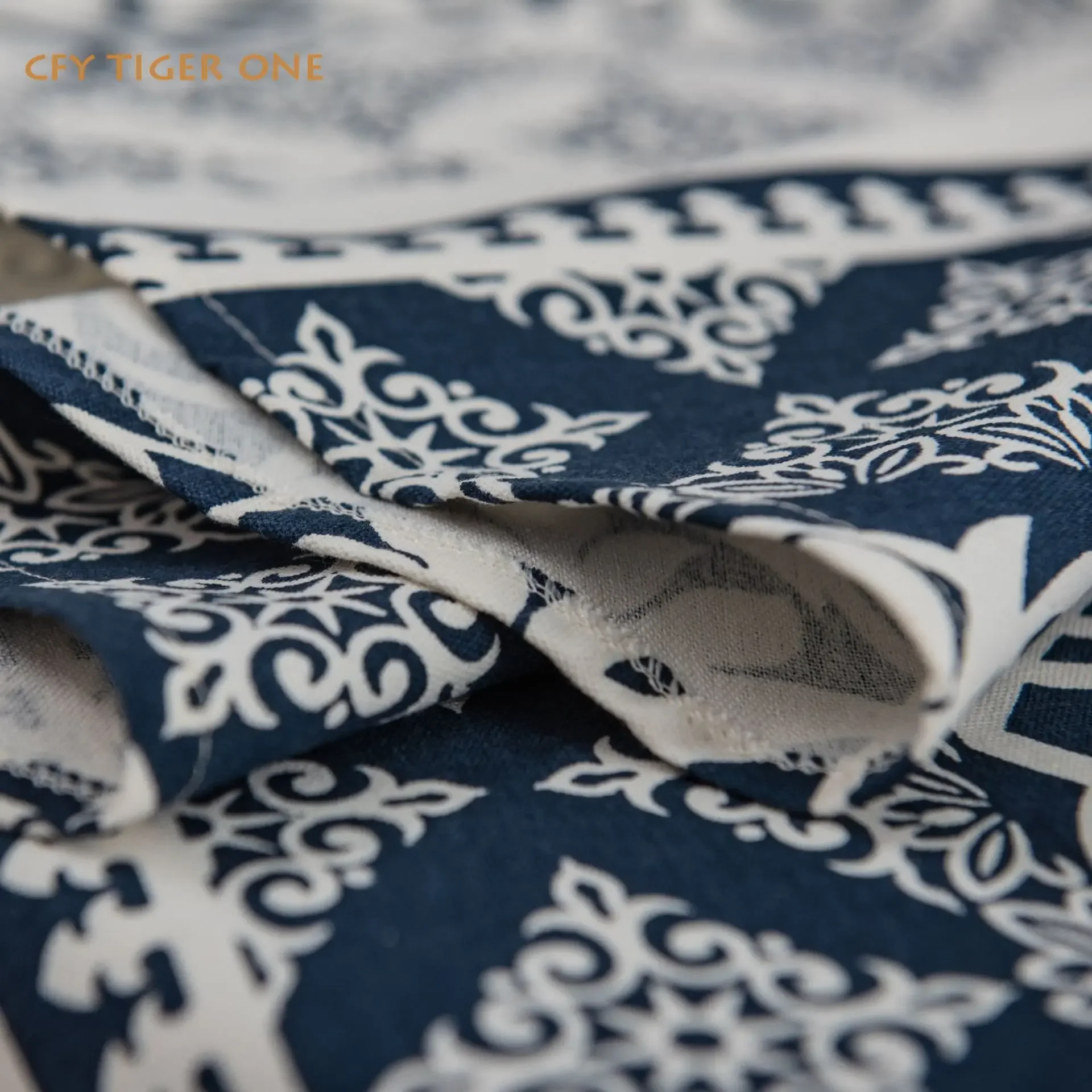 Cotton Linen Bohemian Ethos Round Tablecloth Tassel Tablecloth  Able Tea Round Table Map Table Cover Dining Room