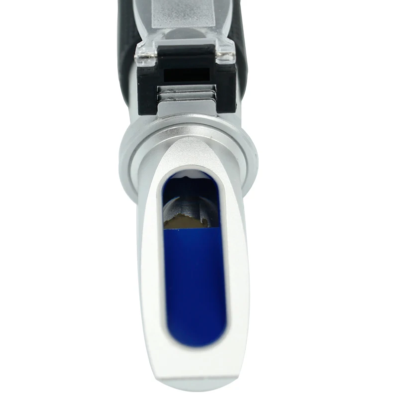 Refractómetro Brix de leche y miel, refractómetro de azúcar 0-20%, refractómetro de mano ATC, probador Brix profesional para mermelada de azúcar