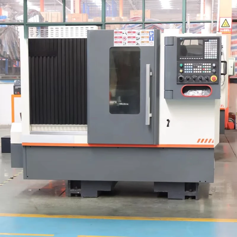 Cost-Effective TCK36A Slant Bed CNC Lathe Machine Swing Cross Slide 140mm 3-Jaw Chuck Electric Tool Post for General Metal Work