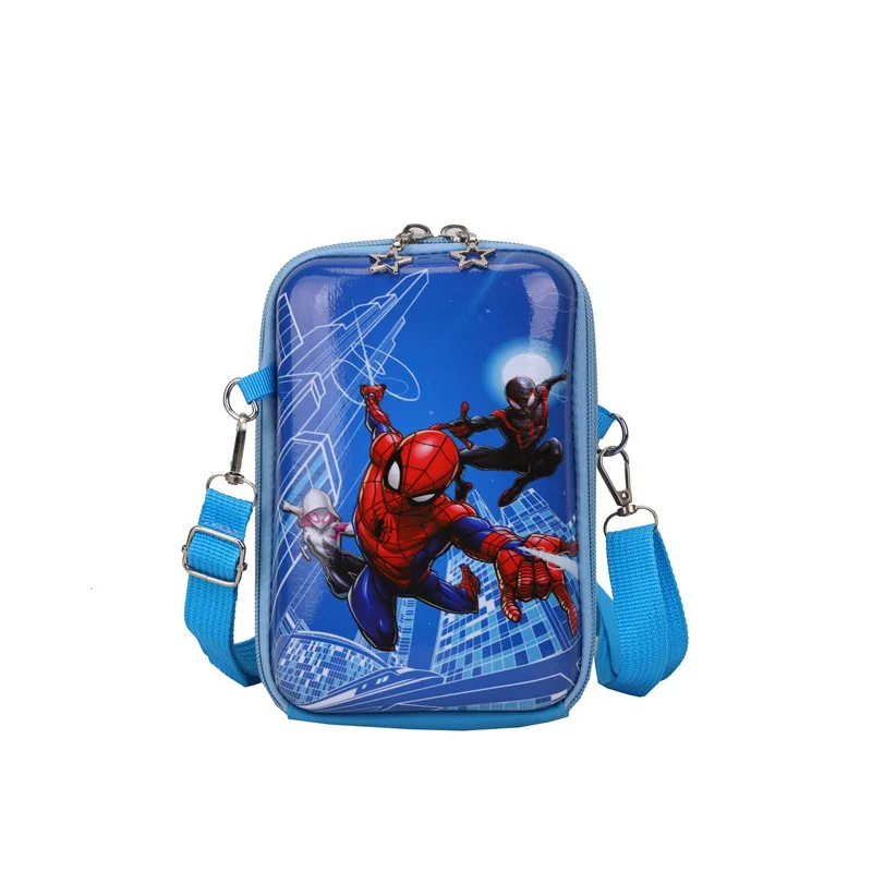 Disney Spiderman Stitch Children\'s Backpack Mickey Minnie Mouse Shoulder Bag Baby Boy Girl Kindergarten Primary Coin Bag Toys