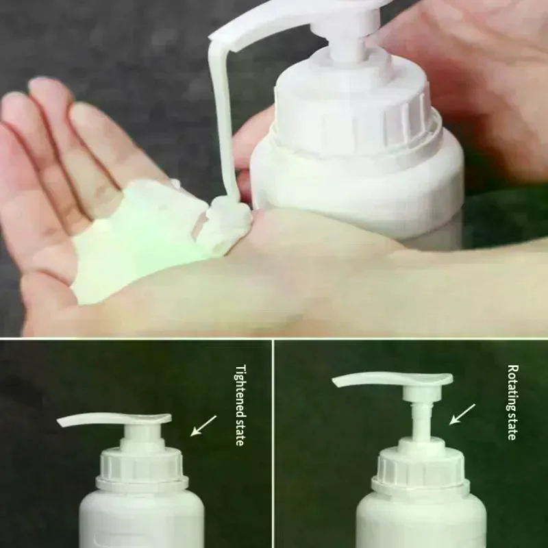 250mL-2L Laundry Detergent Bottle Hydraulic Pump Dispenser Empty Plastic HDPE Lotion Container Water Hand Washing view 3