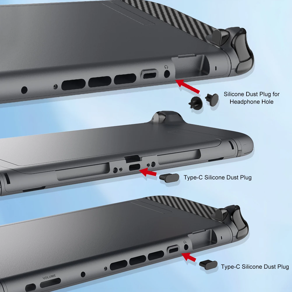 Protective Accessories Set for Switch 2 Accessories Bundle Silicone Thumb Cap Grips Dust Filter Mesh Left Right Handle Stickers