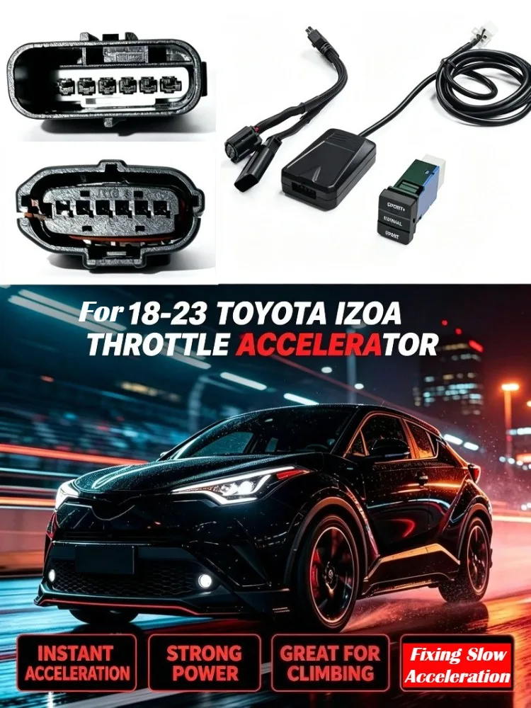Electronic Throttle Controller Launch Acceleration Booster For 18-23 Toyota IZOA Fixing Slow Acceleration