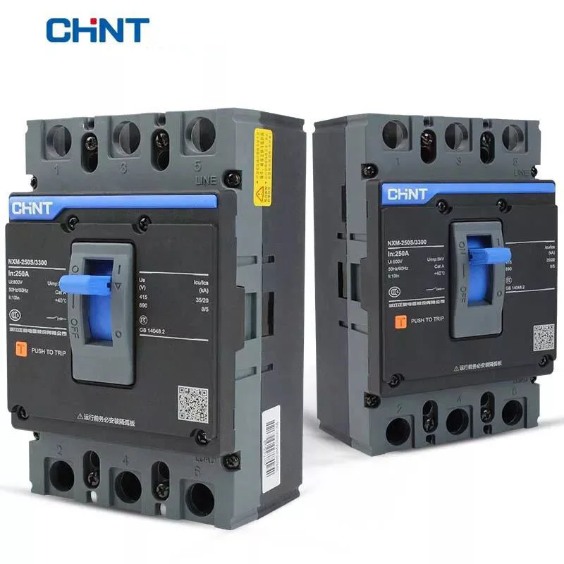 Wholesale Chint Kunlun Molded Case Circuit Breaker  Three Pole/3P/3poles/Three Poles NXM-63S NM1 Upgrade MCB