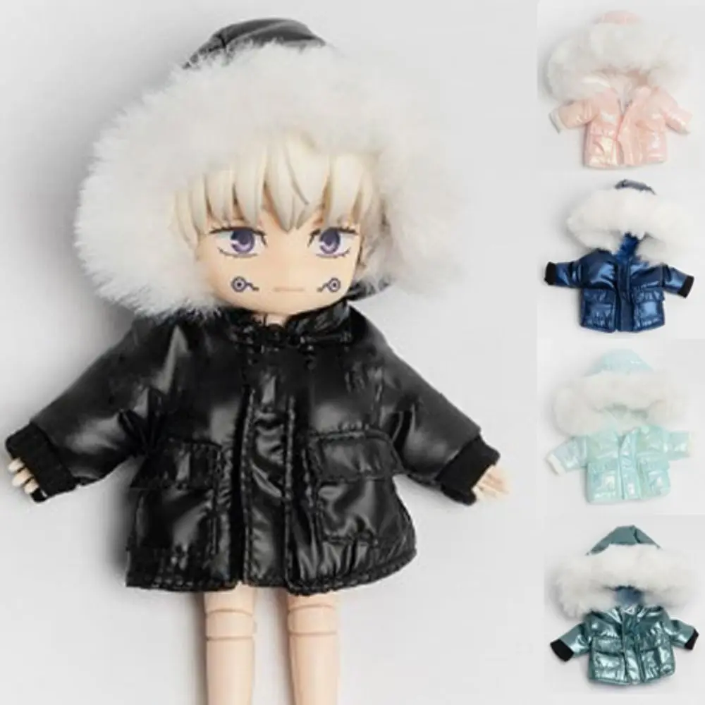 Fashion Winter Coat Outfits Handmade DIY Accessories Thick Down Jackets Short Style for blythe Dolls For ob24 ob22 Dolls/