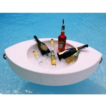 Luxury hotel swimming pool tray water floating tray EVA swimming pool floating pool table