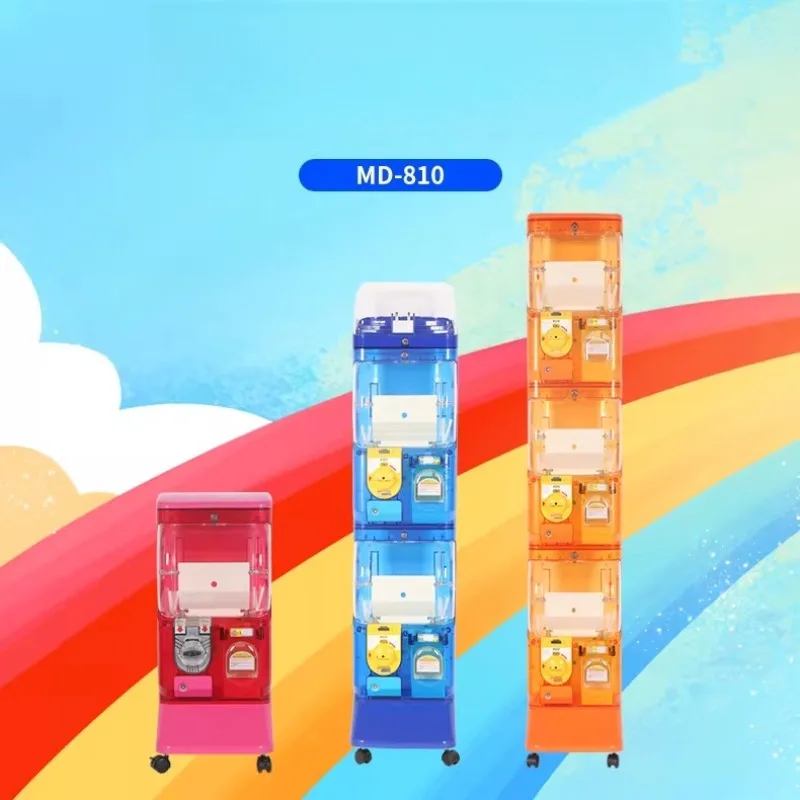 Smart Transparent Large-sized Gashapon Machine Double-layer Coin-operated Automatic Vending Machine Game Equipment