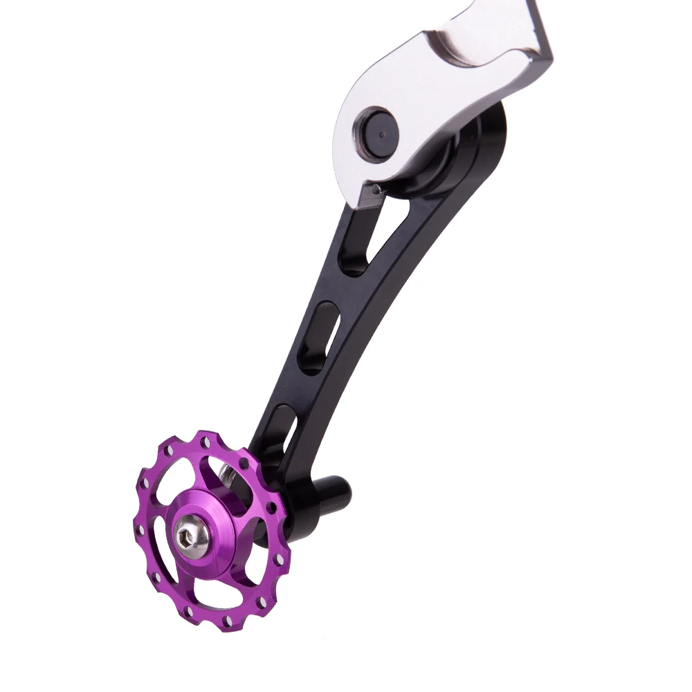 ZTTO-convertidor tensor de cadena de bicicleta de marcha única con polea ajustable, rueda Jockey para bicicleta MTB