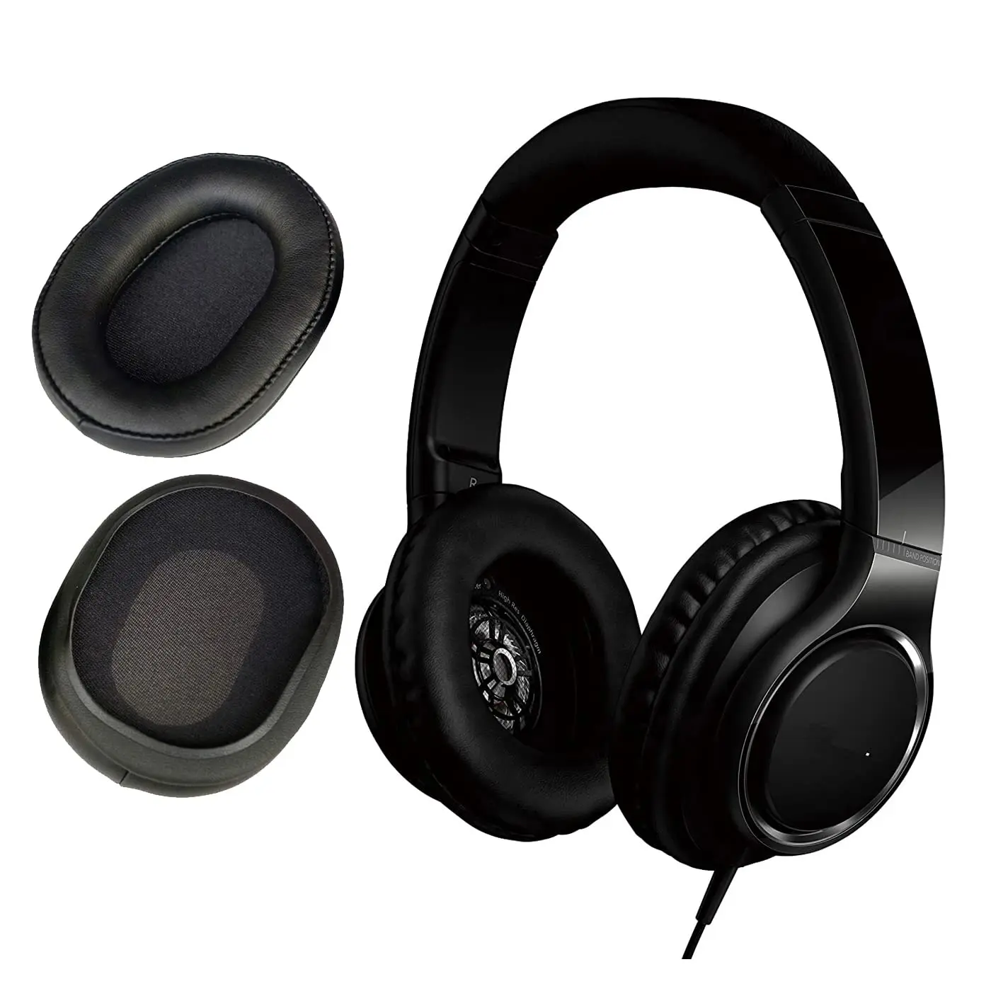 V-MOTA Earpads Compatible with Panasonic RP-HD6ME-K RP-HD6M RPHD6 Headset,Replacement Earmuffs Repair Parts (1 Pair)